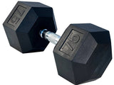 Rubber Hex Dumbbells
