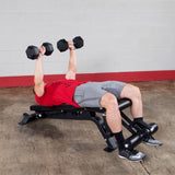 Body Solid SFID425 Flat Incline Decline Bench Body Solid Bench; flat/incline/decline benches SFID425-DeclineChest_DSF5266__08566.1735660612