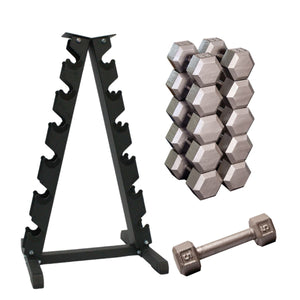 5-30 Dumbbell Set with Rack (SDG & 6001-G1)