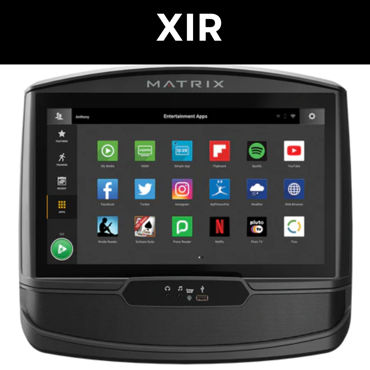 Matrix R30 Recumbent Bike – Choose Your Console: XR, XER, or XIR