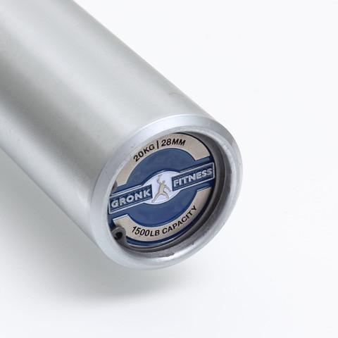 GRONK FITNESS OLYMPIC BAR 1500LB,28MM,4 BEARING - Discontinued b7b21832-5b5c-ed11-834a-0af6a9949c45_80110_.