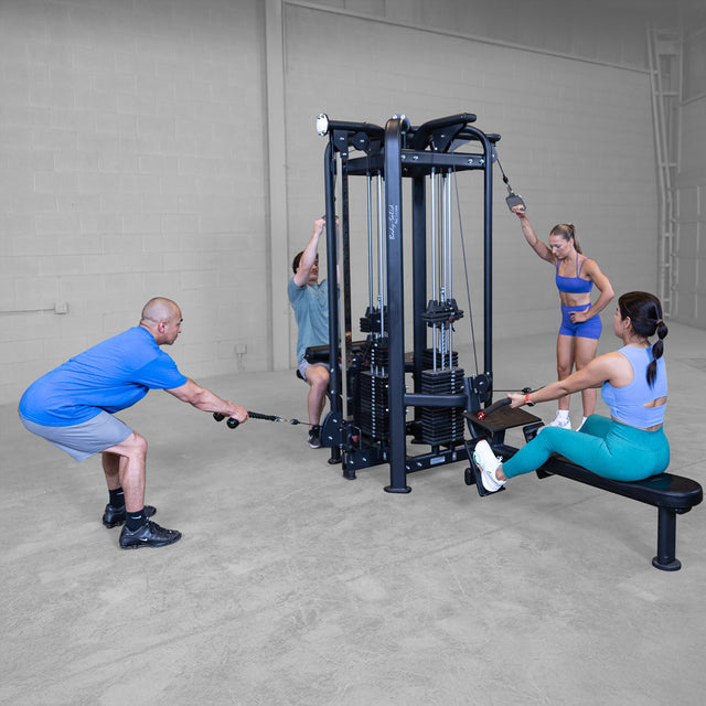 Body Solid - PCL Jungle Gym, 4 Station, 210lb Stacks x 4 Body Solid Home Gym, labor intensive installation body-solid_pcl-jungle-gym-sjg100_main