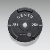 Centr HYROX Official Competition Edge Bumper Plate 25 kg Hyrox Variant(s) - KGWeight competition-edge-bumper-plate-153819