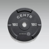 Centr HYROX Official Competition Edge Bumper Plate 10 kg Hyrox Variant(s) - KGWeight competition-edge-bumper-plate-260730