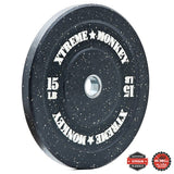 XM Fitness Crumb Rubber Bumper Plates crumb-15_47327cf2-ea41-4764-aaa4-c9bb203b9071