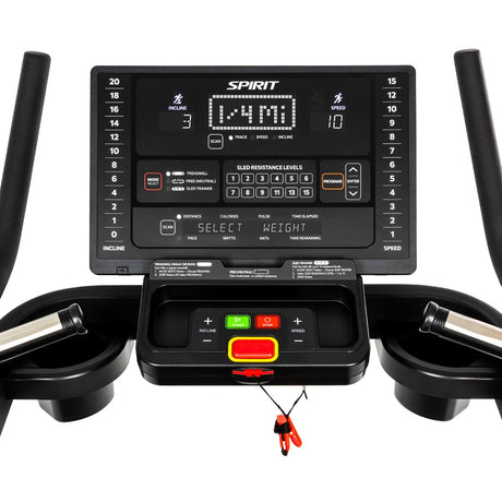 Spirit CTSBS900 Slat Belt Sled Treadmill Spirit Treadmill, Advanced Commercial over 350lbs spirit-ctsbs900-20260119-14103