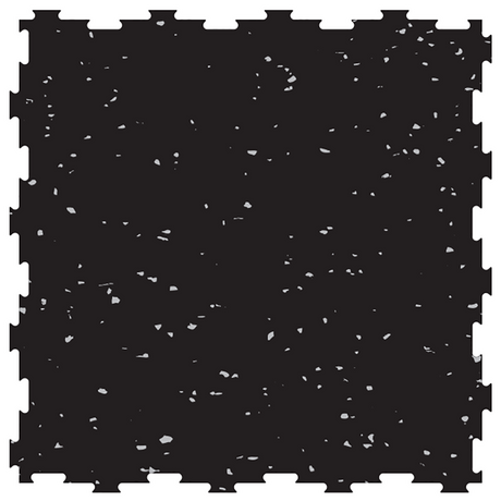 2x2 grey rubber interlocking floor tiles for gym