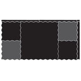 Interlocking Rubber Gym Floor Tiles MASS2x2with4x4s