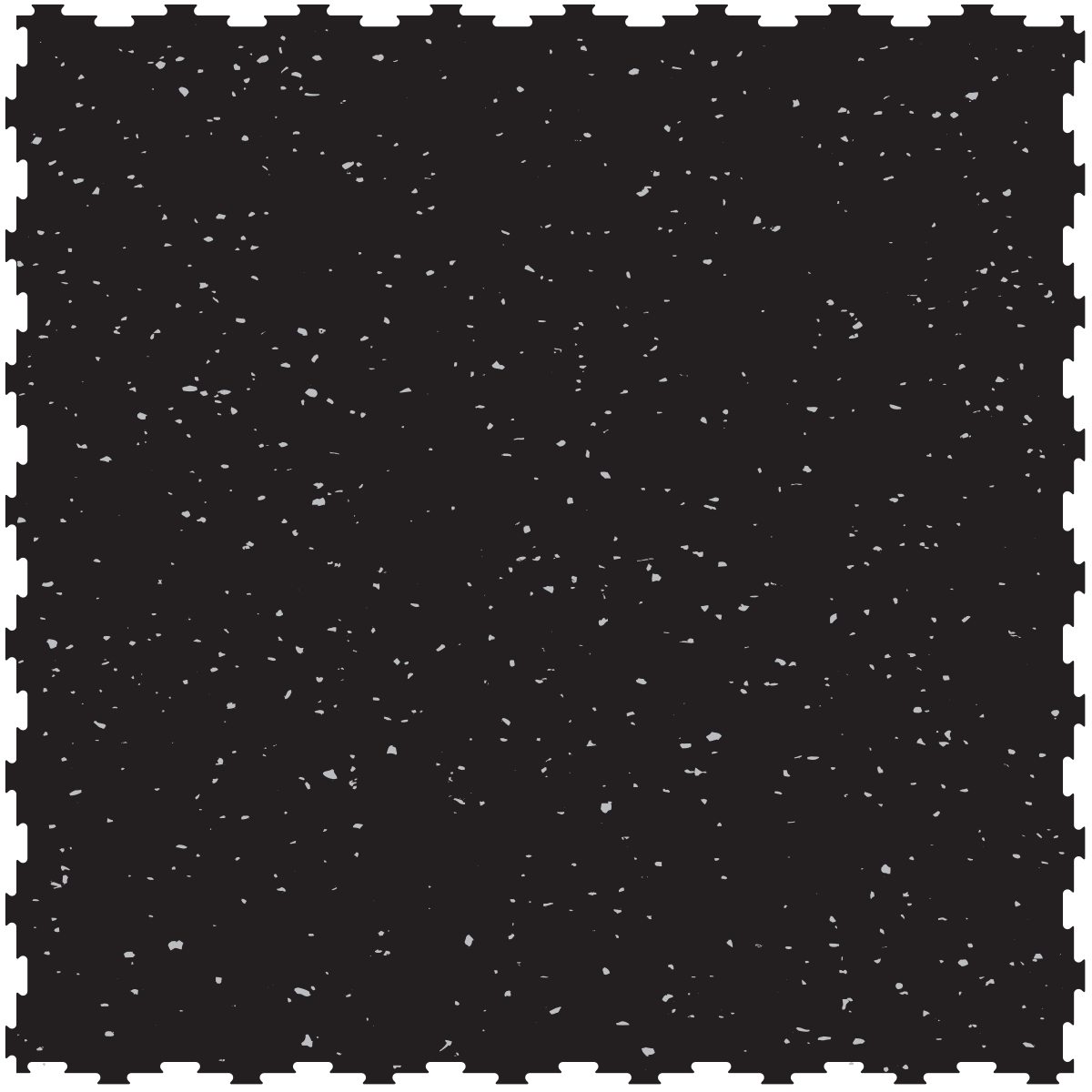 Interlocking Rubber Gym Floor Tiles MASSMatsGrey